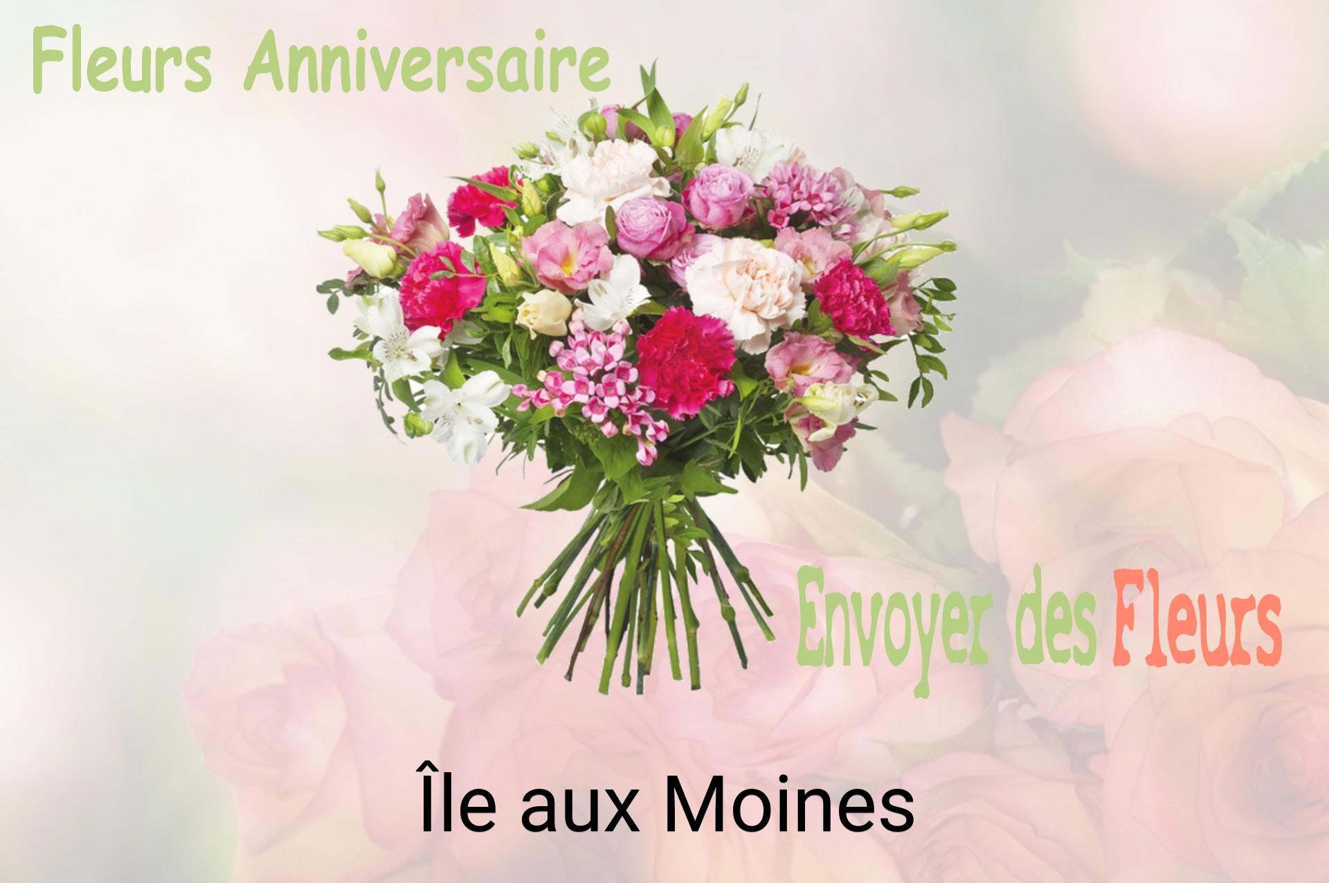 Bouquet de fleurs d’anniversaire livré à Île-aux-Moines